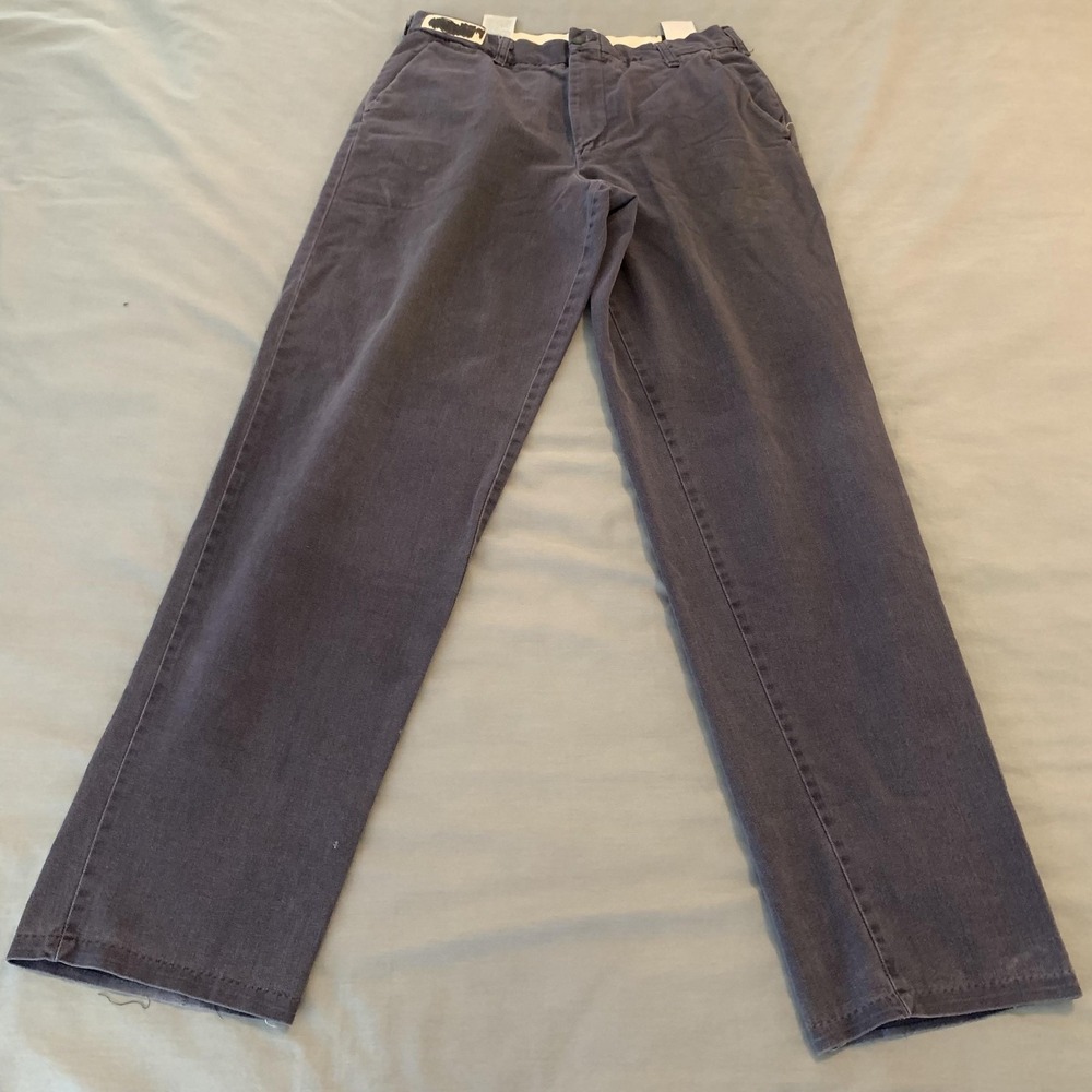 Steelguard Essentials FR Pants Mens 34x34 Navy Flame‎ Resistant Chino Workwear